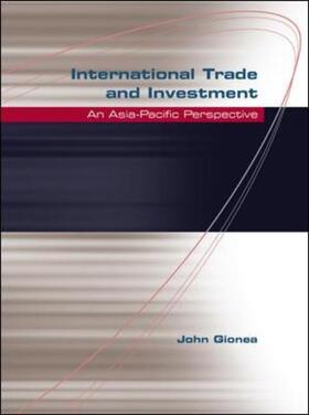 Gionea |  International Trade and Investment | Buch |  Sack Fachmedien