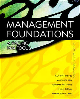 Bartol / Tein / Matthews | Management Foundations | Buch | 978-0-07-471573-4 | sack.de
