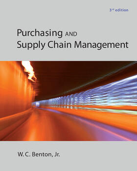 Benton |  Purchasing and Supply Chain Management | Buch |  Sack Fachmedien