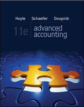 Hoyle / Schaefer / Doupnik |  Advanced Accounting | Buch |  Sack Fachmedien