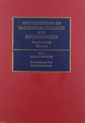 Cahn |  Encyclopedia of Materials Science and Engineering Supplementary | Buch |  Sack Fachmedien