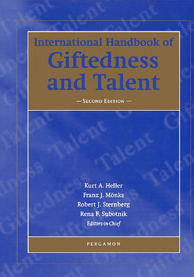 Heller / Mönks / Subotnik |  International Handbook of Giftedness and Talent | Buch |  Sack Fachmedien