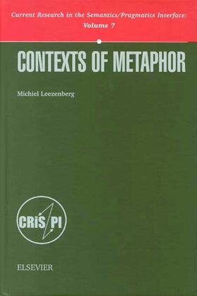 Leezenberg |  Contexts of Metaphor | Buch |  Sack Fachmedien