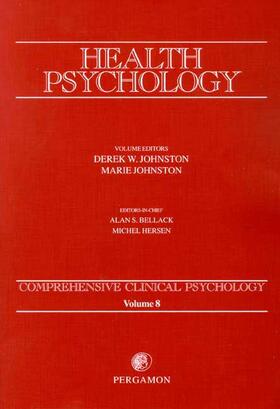 Health Psychology | Buch | 978-0-08-043934-1 | sack.de