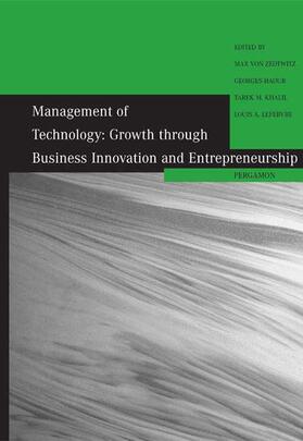 Zedtwitz / Khalil / Haour |  Management of Technology | Buch |  Sack Fachmedien
