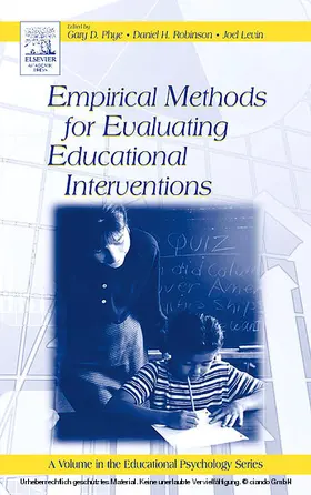 Phye / Robinson / Levin |  Empirical Methods for Evaluating Educational Interventions | eBook | Sack Fachmedien