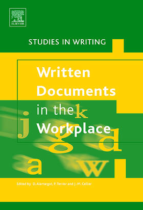 Alamargot / Terrier / Cellier |  Written Documents in the Workplace | Buch |  Sack Fachmedien