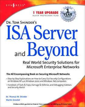 Syngress |  Dr Tom Shinder's ISA Server and Beyond | eBook | Sack Fachmedien