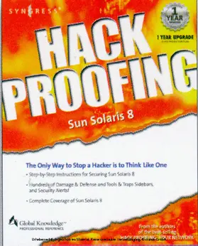 Syngress |  Hack Proofing Sun Solaris 8 | eBook | Sack Fachmedien