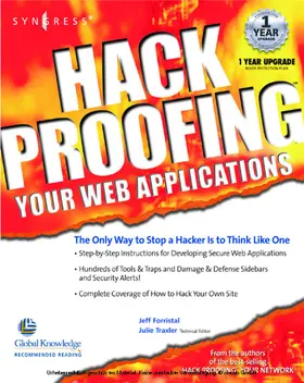 Syngress |  Hack Proofing Your Web Applications | eBook | Sack Fachmedien