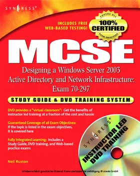 Syngress |  MCSE Designing a Windows Server 2003 Active Directory and Network Infrastructure(Exam 70-297) | eBook | Sack Fachmedien