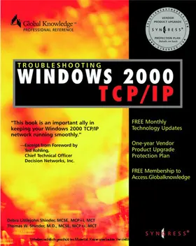 Syngress |  Troubleshooting Windows 2000 TCP/IP | eBook | Sack Fachmedien