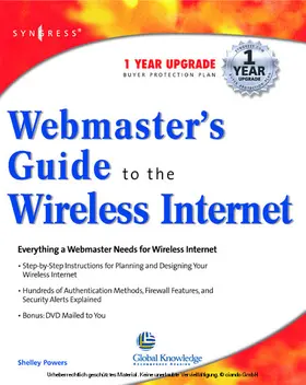 Syngress |  Webmasters Guide To The Wireless Internet | eBook | Sack Fachmedien