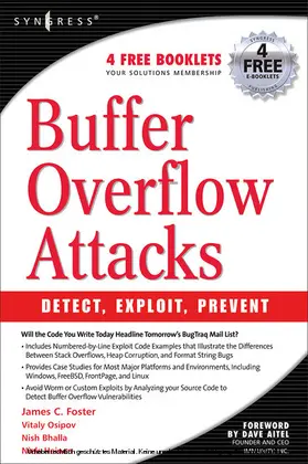 Deckard |  Buffer Overflow Attacks | eBook | Sack Fachmedien