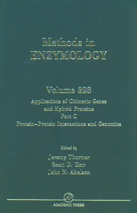 Thorner |  Applications of Chimeric Genes and Hybrid Proteins, Part C: Protein-Protein Interactions and Genomics | eBook | Sack Fachmedien