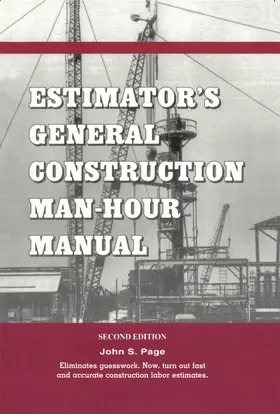 Page |  Estimator's General Construction Manhour Manual | eBook | Sack Fachmedien