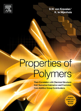 van Krevelen / te Nijenhuis |  Properties of Polymers | Buch |  Sack Fachmedien