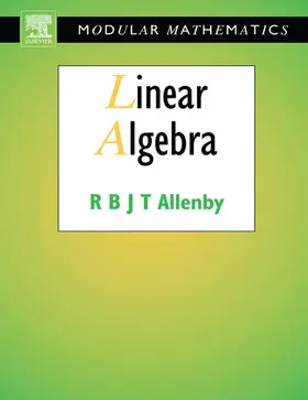 Allenby |  Linear Algebra | eBook | Sack Fachmedien