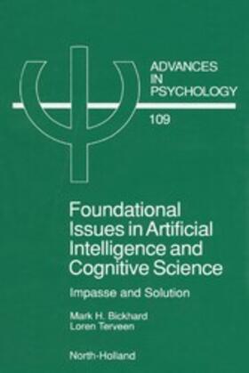 Bickhard / Terveen |  Foundational Issues in Artificial Intelligence and Cognitive Science | eBook | Sack Fachmedien