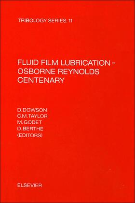 Berthe / Dowson / Godet |  Fluid Film Lubrication - Osborne Reynolds Centenary | eBook | Sack Fachmedien