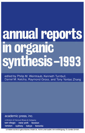 Turnbull |  Annual Reports in Organic Synthesis 1993 | eBook | Sack Fachmedien