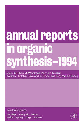 Turnbull |  Annual Reports in Organic Synthesis 1994 | eBook | Sack Fachmedien