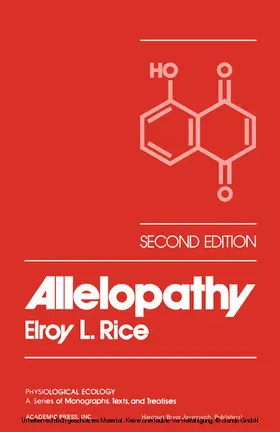 Rice |  Allelopathy | eBook | Sack Fachmedien