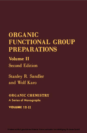 Karo |  Organic Functional Group Preparations | eBook | Sack Fachmedien