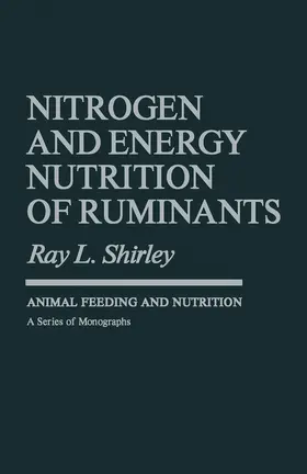  Nitrogen and Energy Nutrition of Ruminants | eBook | Sack Fachmedien