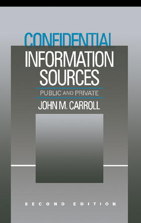 Carroll |  Confidential Information Sources | eBook | Sack Fachmedien