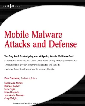 Dunham |  Mobile Malware Attacks and Defense | eBook | Sack Fachmedien