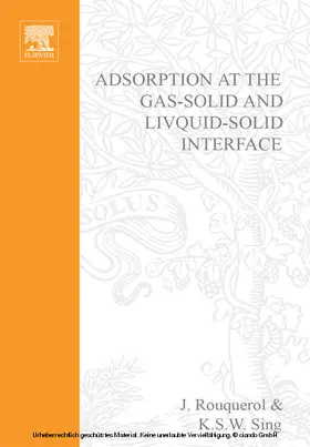 Sing / Rouquerol |  Adsorption at the Gas-Solid and Liquid-Solid Interface | eBook | Sack Fachmedien