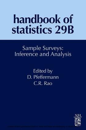Pfeffermann / Rao |  Sample Surveys: Inference and Analysis | eBook | Sack Fachmedien