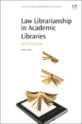 Dina |  Law Librarianship in Academic Libraries | Buch |  Sack Fachmedien