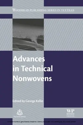 Kellie |  Advances in Technical Nonwovens | eBook | Sack Fachmedien