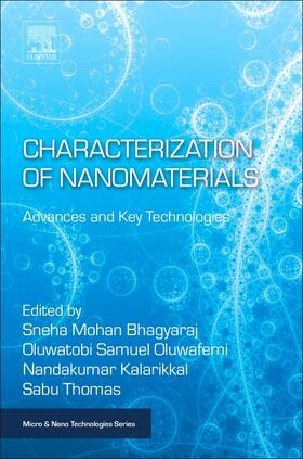Mohan / Bhagyaraj / Samuel Oluwafemi |  Characterization of Nanomaterials | Buch |  Sack Fachmedien