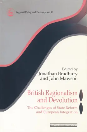 Bradbury / Mawson |  British Regionalism and Devolution | Buch |  Sack Fachmedien