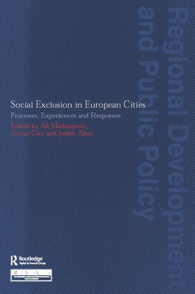 Allen / Cars / Madanipour |  Social Exclusion in European Cities | Buch |  Sack Fachmedien