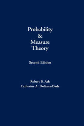 Doleans-Dade / Ash |  Probability and Measure Theory | Buch |  Sack Fachmedien