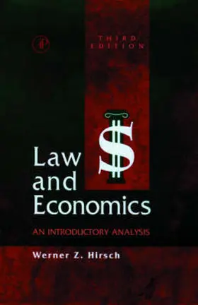 Hirsch | Law and Economics: An Introductory Analysis | Buch | 978-0-12-349482-5 | sack.de