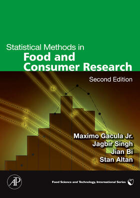 Gacula Jr. / Singh / Bi |  Statistical Methods in Food and Consumer Research | Buch |  Sack Fachmedien