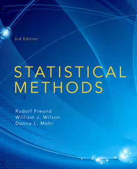 Freund / Mohr |  Statistical Methods | Buch |  Sack Fachmedien