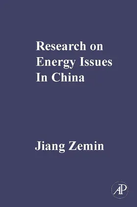 Zemin |  RESEARCH ON ENERGY ISSUES IN CHINA | eBook | Sack Fachmedien