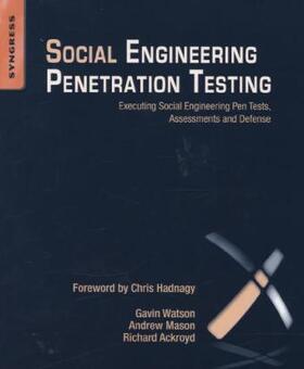 Mason / Watson / Ackroyd |  Social Engineering Penetration Testing | Buch |  Sack Fachmedien