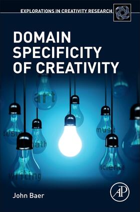 Baer |  Domain Specificity of Creativity | Buch |  Sack Fachmedien