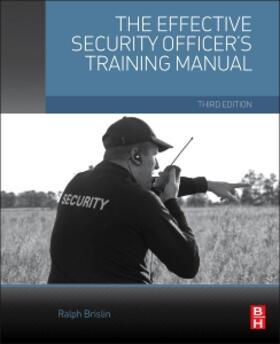 Brislin |  Effective Security Officer's Training Manual | Buch |  Sack Fachmedien