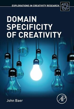 Baer |  Domain Specificity of Creativity | eBook | Sack Fachmedien