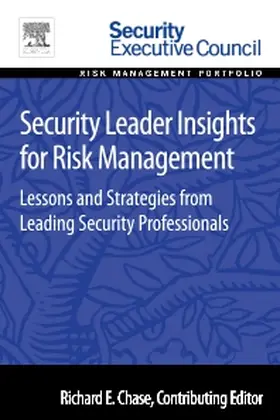 Hayes / Chase |  Security Leader Insights for Risk Management | Buch |  Sack Fachmedien