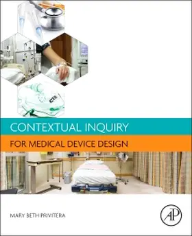 Privitera |  Contextual Inquiry for Medical Device Design | Buch |  Sack Fachmedien