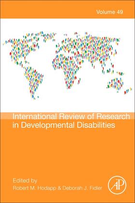 International Review of Research in Developmental Disabilities | Buch | 978-0-12-802181-1 | sack.de